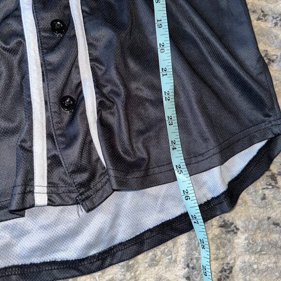 Bart Lisa Simpsons Jersey Black White 89 - Picture 10 of 12